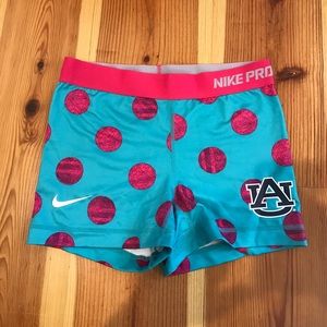 Auburn Women’s Nike Pro Combat Shorts Small